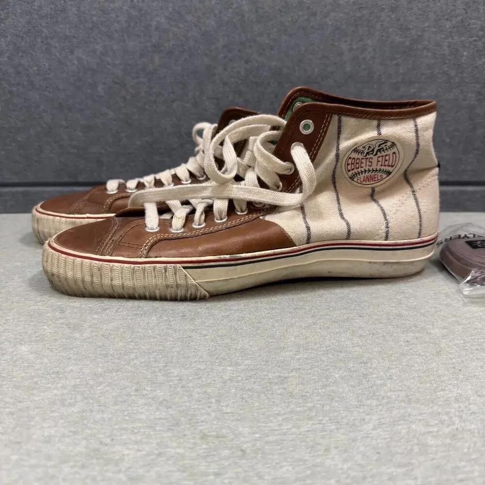 PF Flyers Ebbets Field Flannels High Top Sneakers Sz Men's 11.5 Women's 13